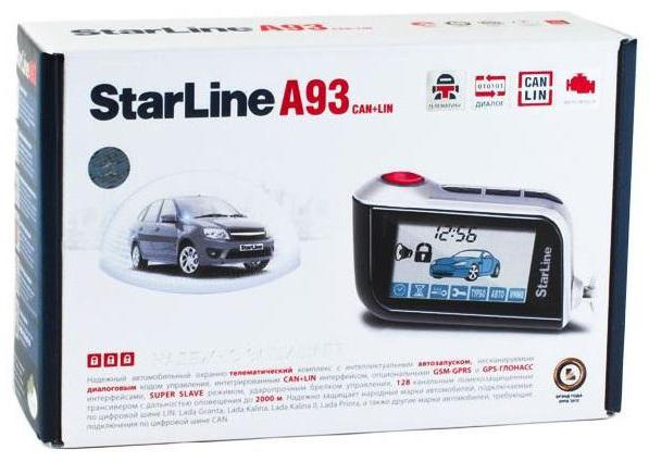 Starline a93 can lin опис. Автосигналізація starline a93: відгуки власників, інструкція із застосування та характеристики