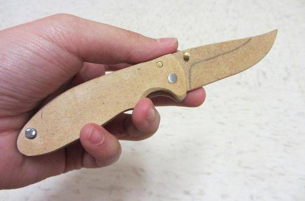 Як можна зробити з дерево ніж. Як зробити деревяний ніж своїми руками? що робити далі