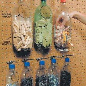 Що можна зробити з круглої пластикової пляшки. Вироби з пластикових пляшок-витончена простота